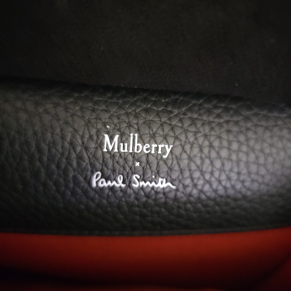 Mulberry x Paul Smith Antony in Black Grained Leather - Picture 7 of 7
